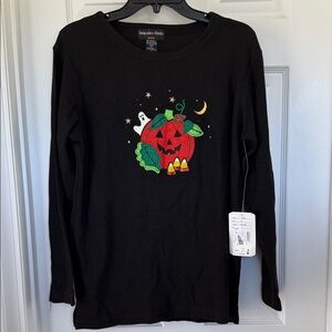 Black Halloween Shirt -Size Small
